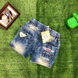 O-S100028 กางเกงยีนส์ขาสั้น เด็กผู้ชาย