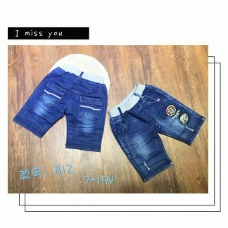 OS100003 กางเกงยีนส์ขาสั้นเด็กผู้ชาย