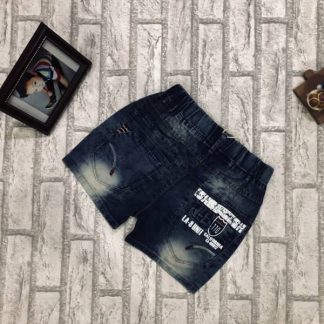 OS100017 กางเกงยีนส์ขาสั้น เด็กผู้ชาย อายุ 2-6 ขวบ ยกแพ็ค 5 ตัว