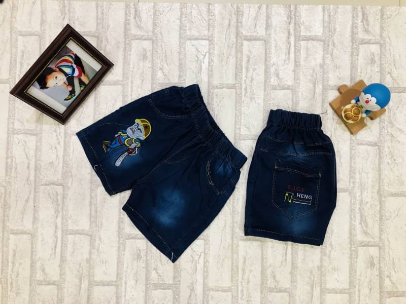 OS100020 กางเกงยีนส์ขาสั้น เด็กผู้ชาย OS100020 กางเกงยีนส์ขาสั้น เด็กผู้ชาย