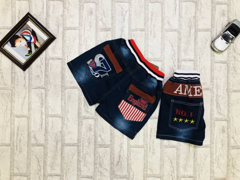 OS100047 กางเกงยีนส์ขาสั้น เด็กผู้ชาย OS100047 กางเกงยีนส์ขาสั้น เด็กผู้ชาย